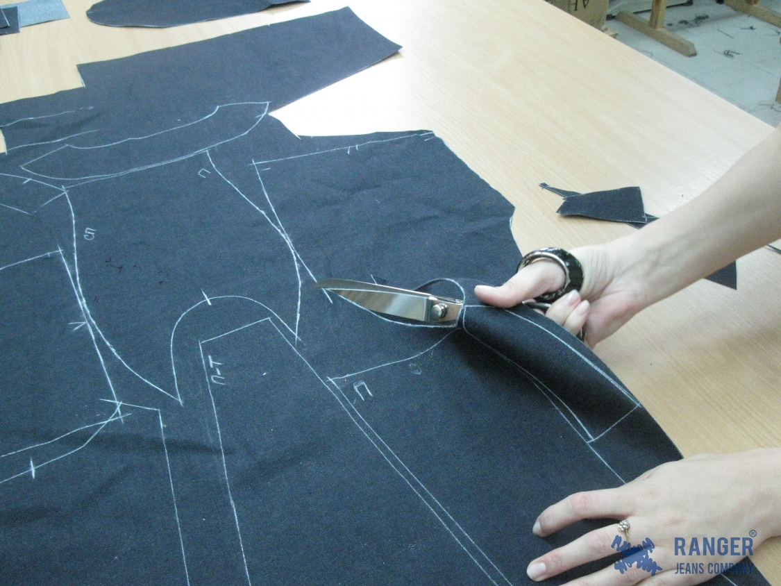 Производство джинсов