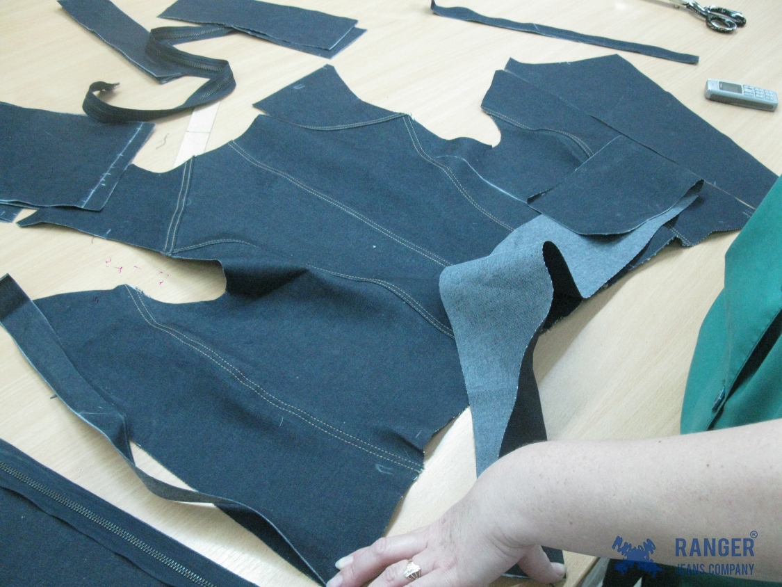 Производство джинсов