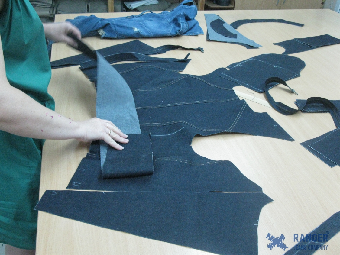 Производство джинсов